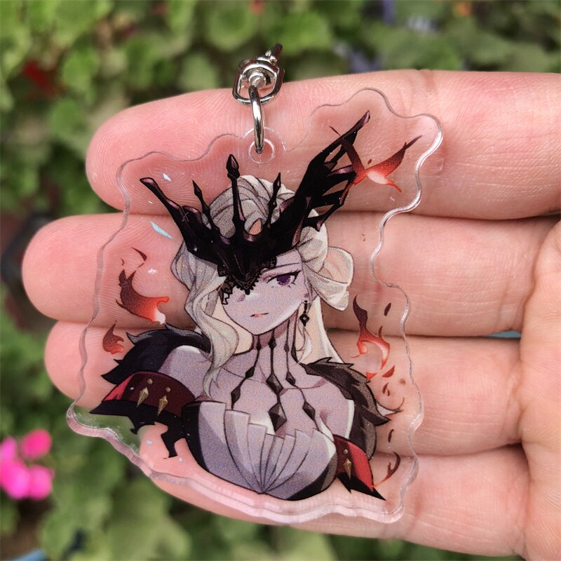 Móc khoá Genshin Impact Fatui Doctor Dottore Regrator Pantalone Anime Manga Nhật Bản Phụ Kiện Trang Trí Túi xách Balo