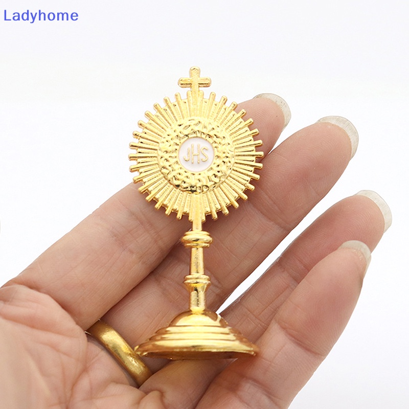 Ladyholic Tượng Thần Thánh Giá Vàng Tôn Giáo Trang Trí Bàn Làm Việc