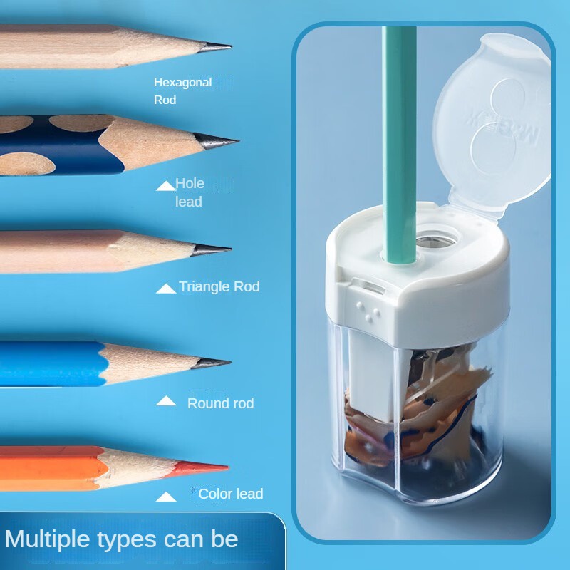 M & g Đồ Gọt Bút Chì Kim Loại Hai Lỗ Nhỏ Gọn Và Tiện Lợi Dành Cho Học Sinh