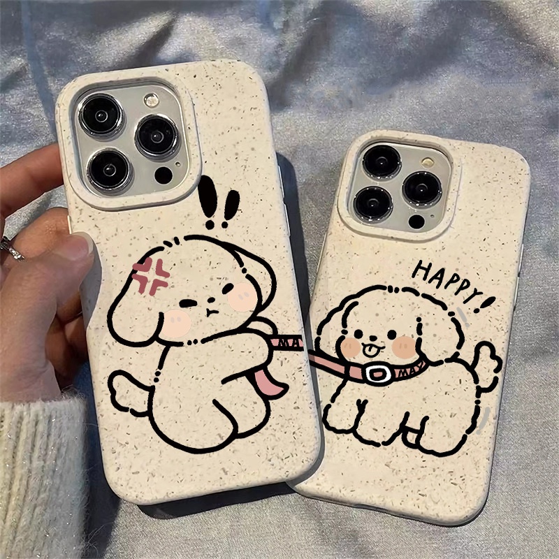 Playing Ốp Điện Thoại Silicon Mềm Chống Sốc Hình Cún Vui Nhộn Cho iphone 15 14 13 12 11 pro max x xr xs max 8 7plus + se 2020