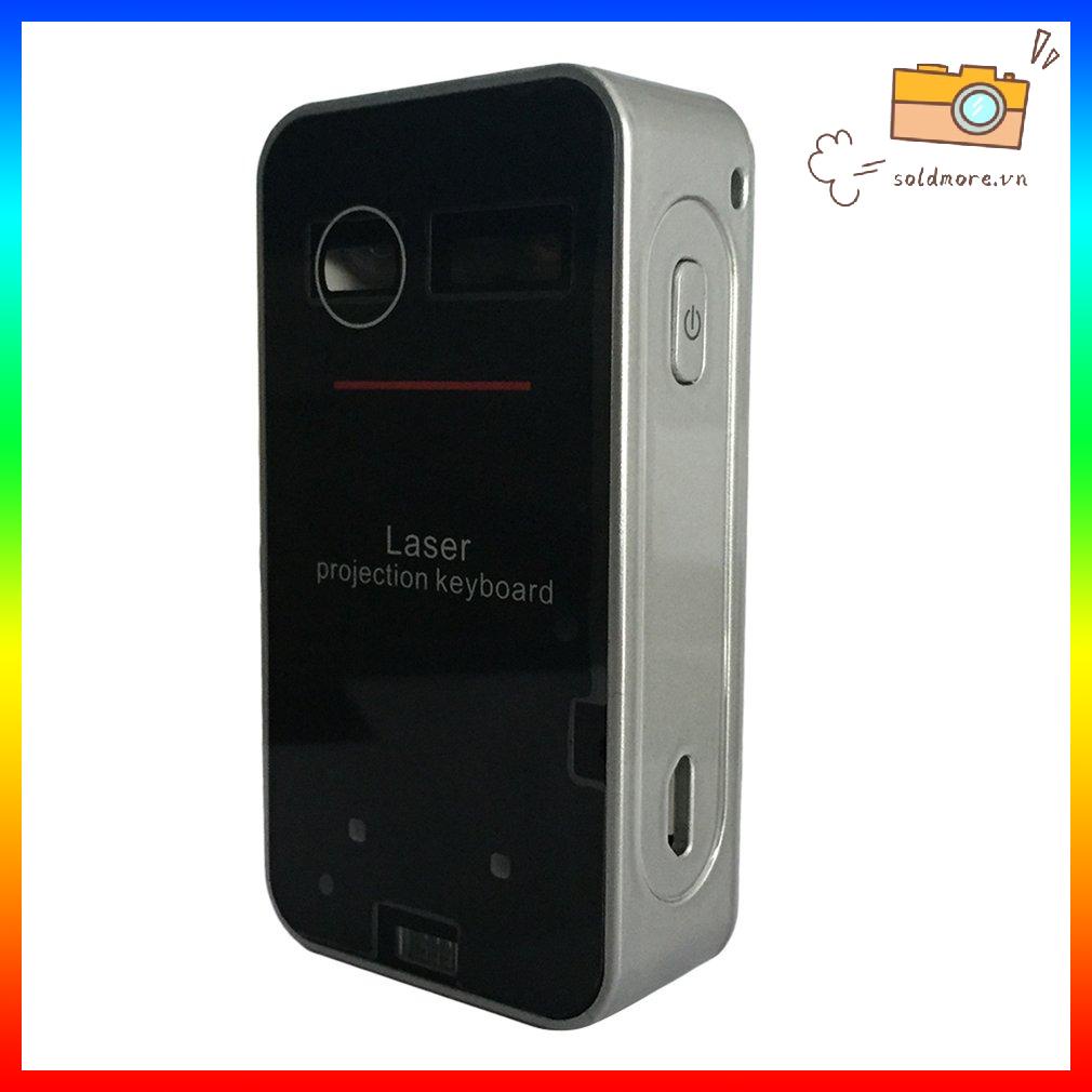 Bàn phím và chuột chiếu ảo cầm tay mini Laser dành cho máy tính bảng