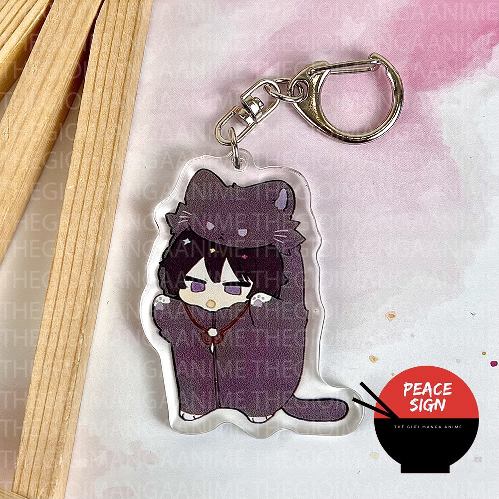 Móc khóa GENSHIN IMPACT game quà tặng chibi mica anime xinh xắn arcylic dễ thương