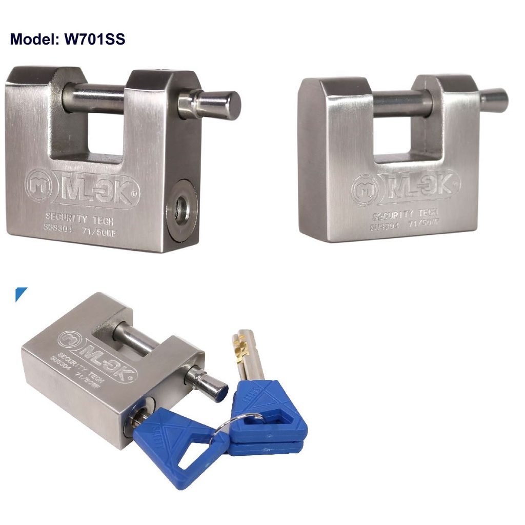 khóa cầu ngang mlock inox 304 bảo hành 10 năm