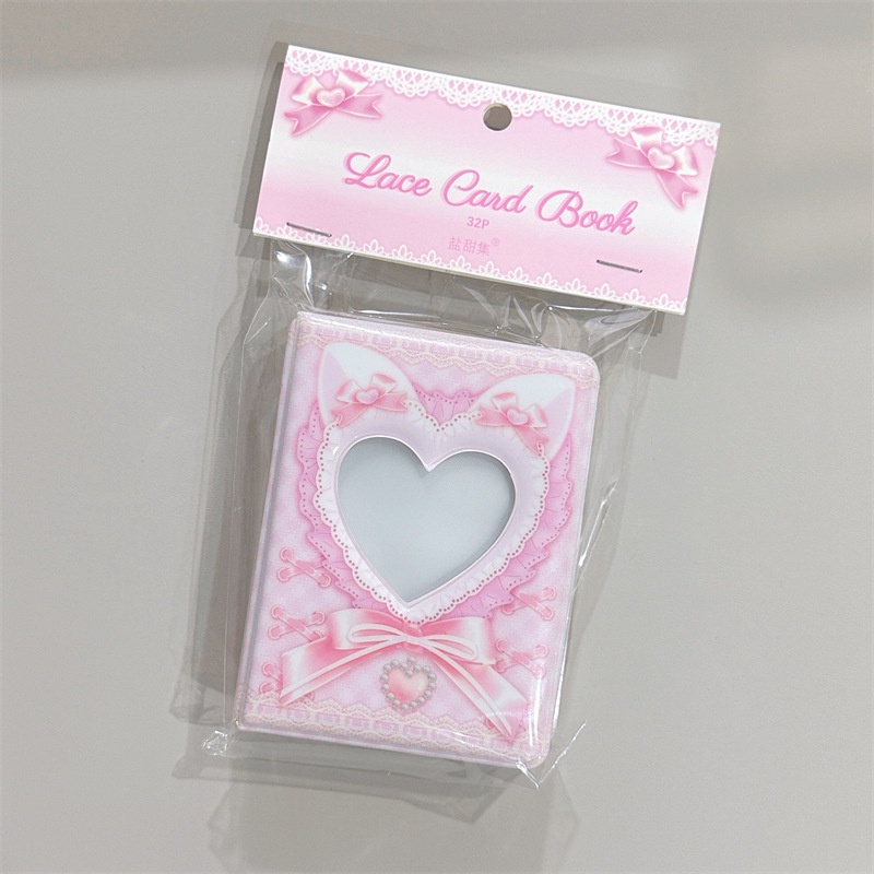 Album Ảnh 3 inch polaroid star Chased Trái Tim Cô Gái Màu Hồng