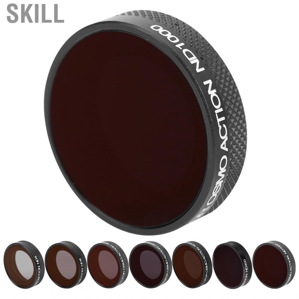 Skill Optical Glass ND Lens Filter High Definition Protective for Osmo Action Camera