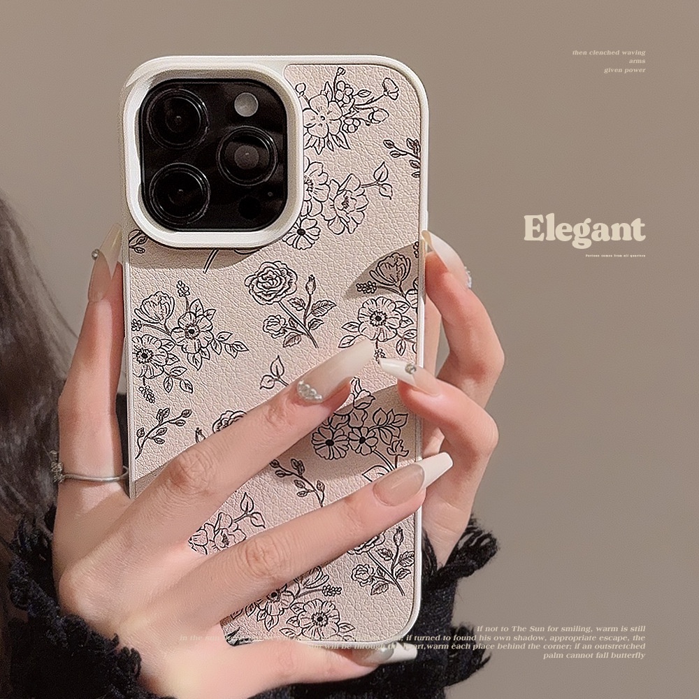 Da Ốp Lưng Chất Liệu tpu silicone Họa Tiết Hoa Hồng Cho apple iphone 11 12 13 14 15 pro max plus