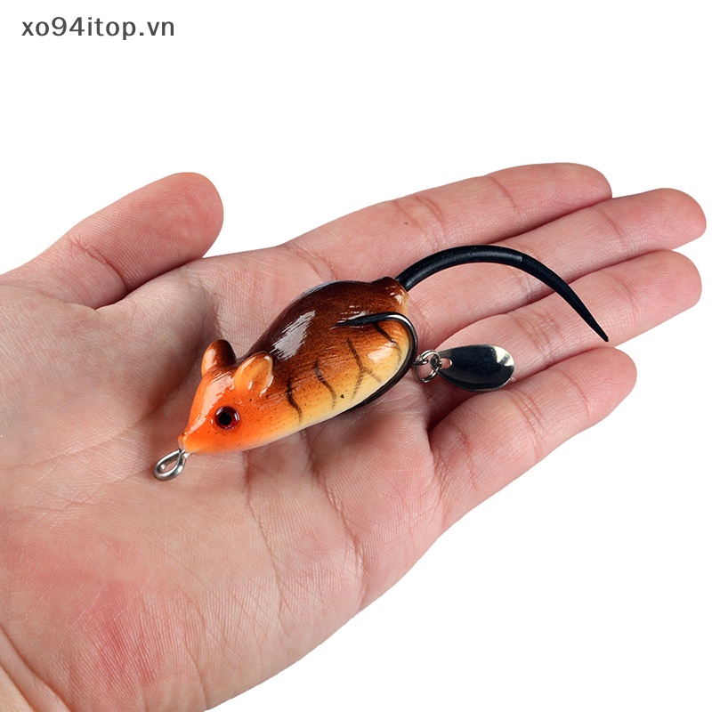 Xoitop Mồi Câu Cá Giả 5.5cm / 10.5g Hình Chuột / Sấm Sét / Ếch Sấm Sét