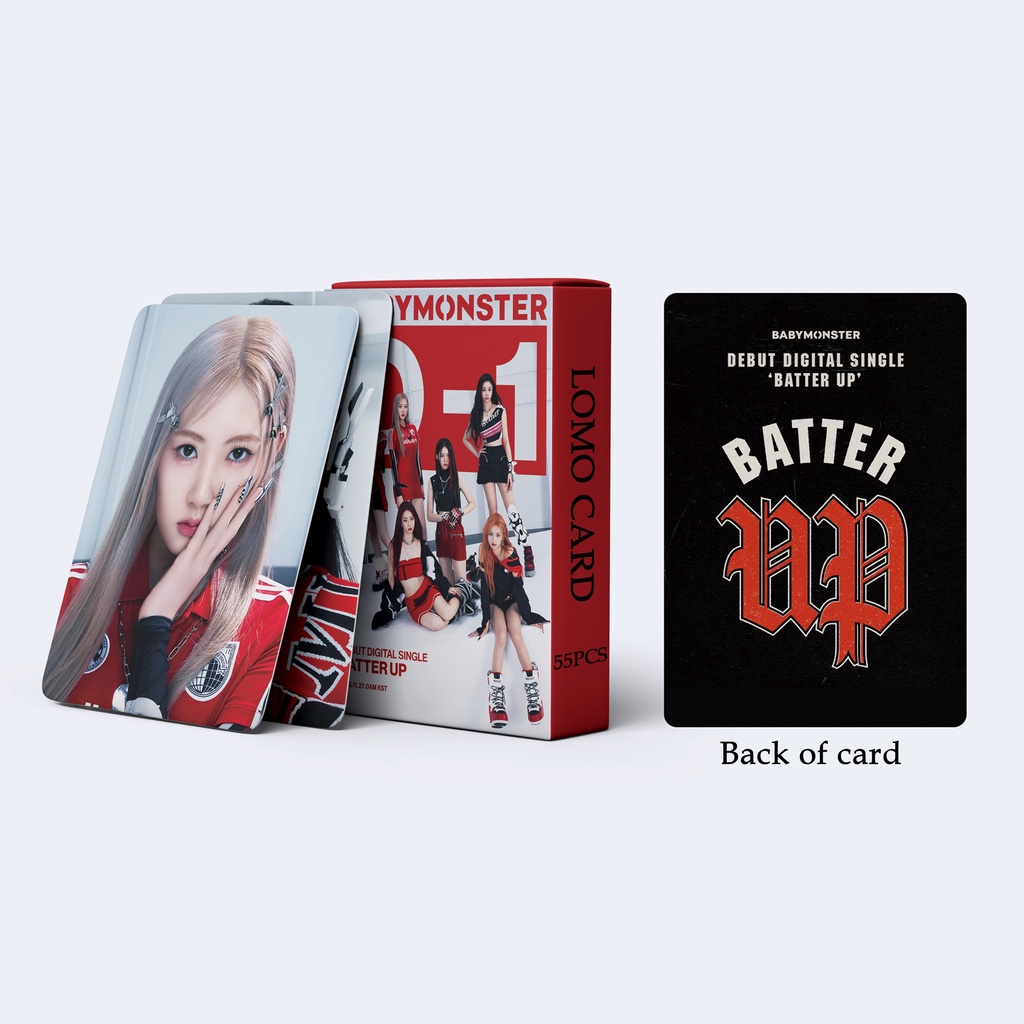 BABY MONSTER Album BATTER UP Lomo Card HARAM Photocard