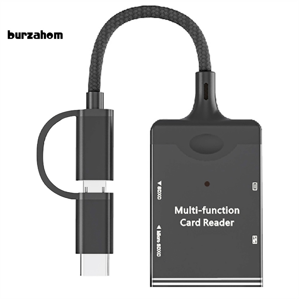 Đầu Đọc Thẻ Nhớ micro usb tf / sd-c Tốc Độ Cao Đa Năng Tiện Dụng Điện Thoại