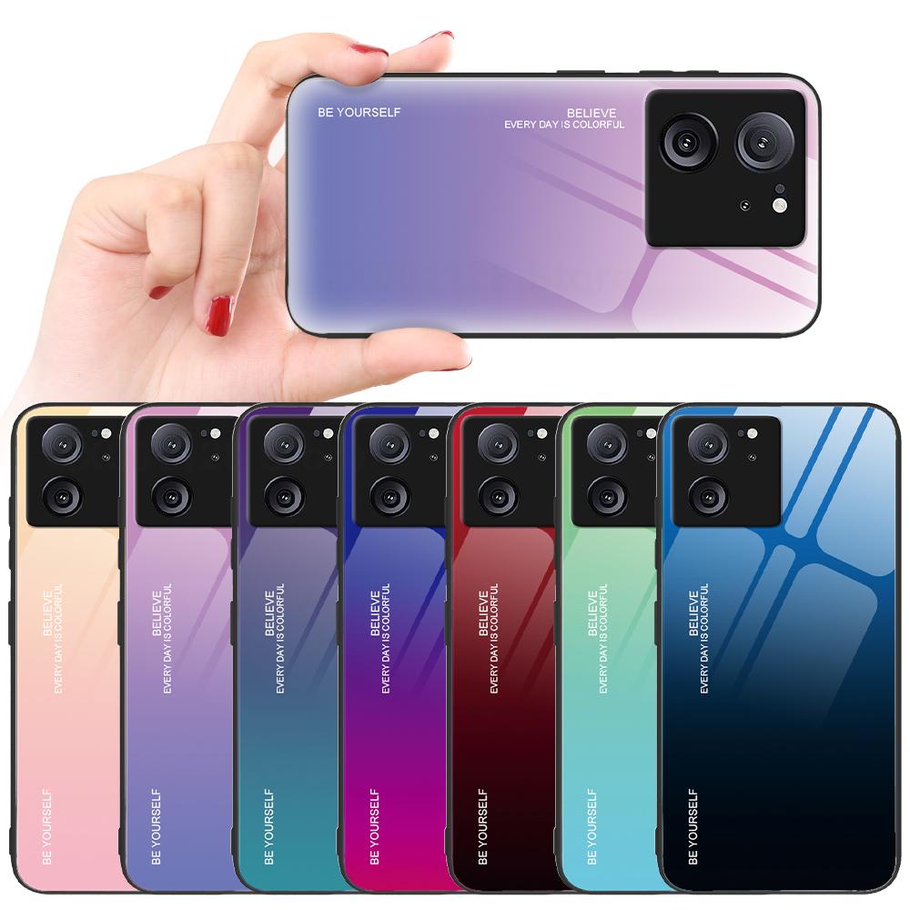 Ốp Điện Thoại Mặt Kính Cho xiaomi 13t pro xiaomi mi 13t 13 pro 13 ultra 5g