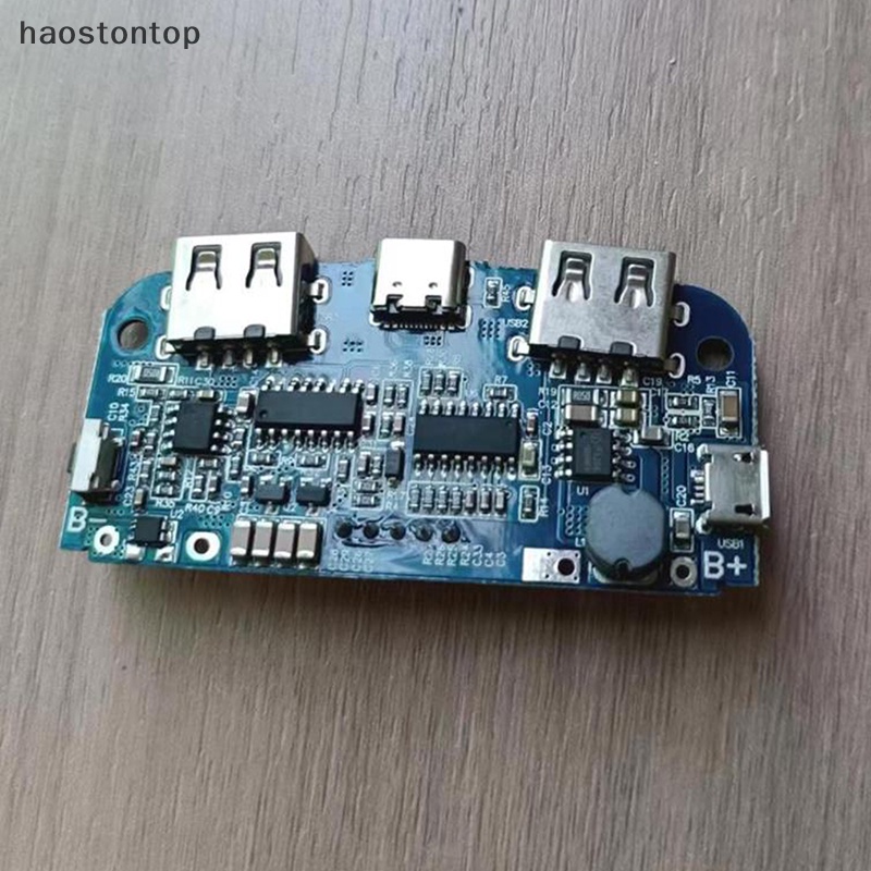 Haostontop Bảng Mạch Sạc usb Kép 5v2.1a 5v1a 18650 Phù Hợp Với Nhiều Thiết Bị usb vn