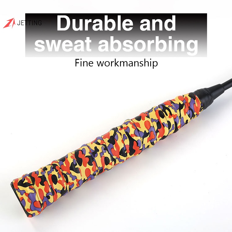 Jetting Băng Quấn Tay Cầm Vợt Cầu Lông / tennis / Cần Câu Cá Bằng Cao Su Thấm Hút Mồ Hô