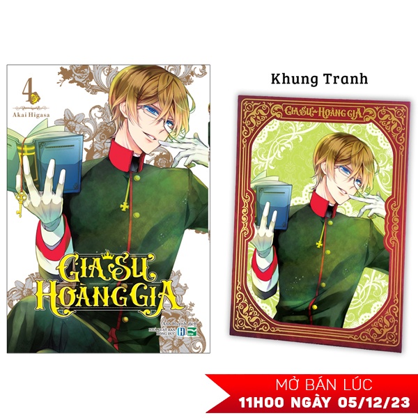 Sách Gia Sư Hoàng Gia - Tập 4 - Bản Đặc Biệt - Tặng Kèm Khung Tranh