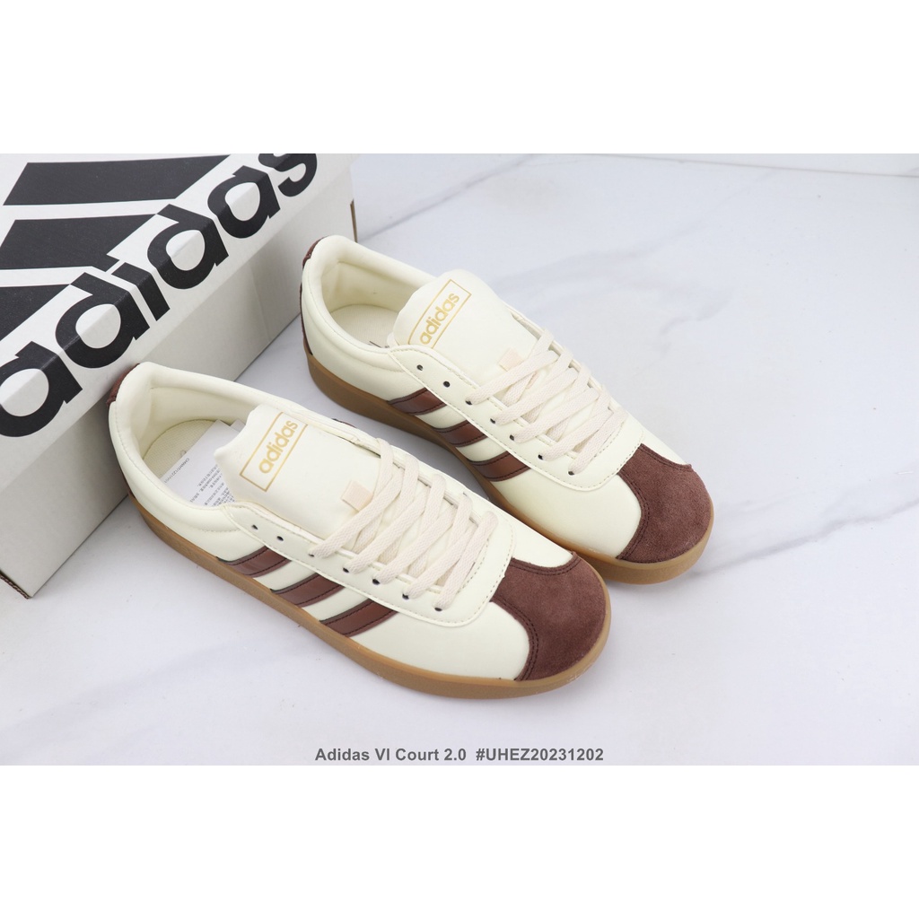 Giày Thể Thao adidas vl court 2.0 Da Bò Cổ Thấp Có Size 36-45