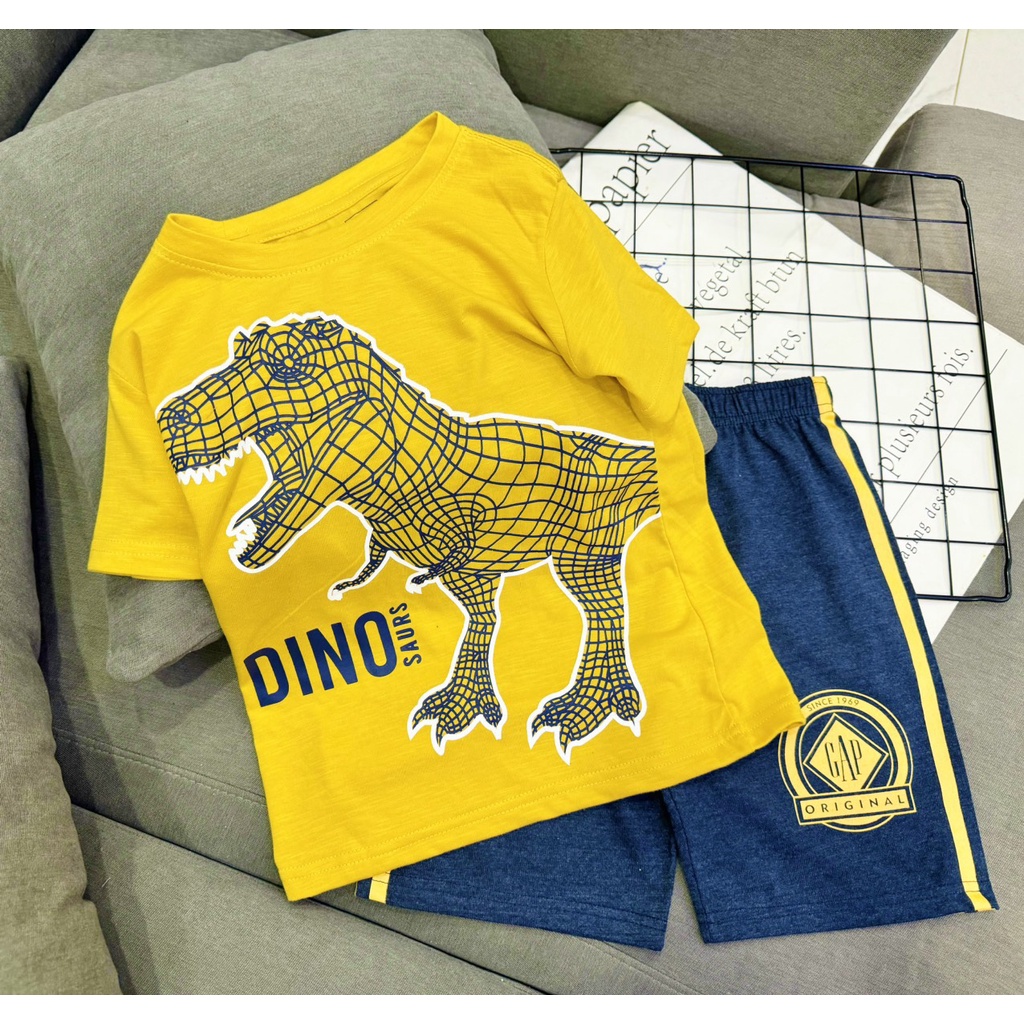 12 đến 40kg Sale sả hàng Bộ quần áo bé trai  size đại thun cotton VNXK Jennie kids J490