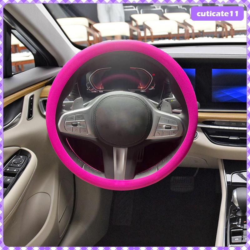 Vỏ Bọc Vô Lăng Xe Hơi Bằng Silicon Chống Mòn Trang Trí Nội Thất