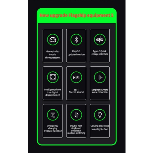 Hx Tai Nghe Nhét Trong Không Dây bluetooth 5.3 Âm Thanh Nổi hd yd03 tws