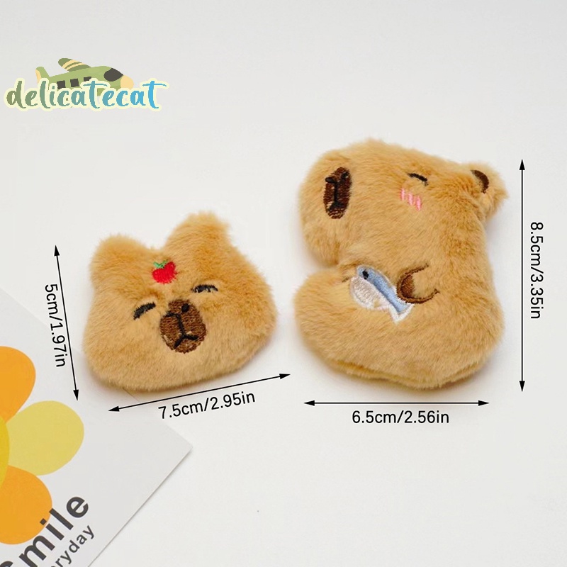 Thú Nhồi Bông capybara Hoạt Hình Dễ Thương Trang Trí Đồ Chơi diy