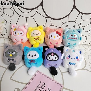 Laz Nigori Phim hoạt hình thời trang và dễ thương Kuromi Quế nhồi bông thiết kế động vật, mặt dây chuyền túi thú vị