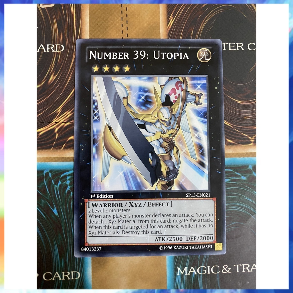 Thẻ bài Yugioh Number 39: Utopia SP13-EN021