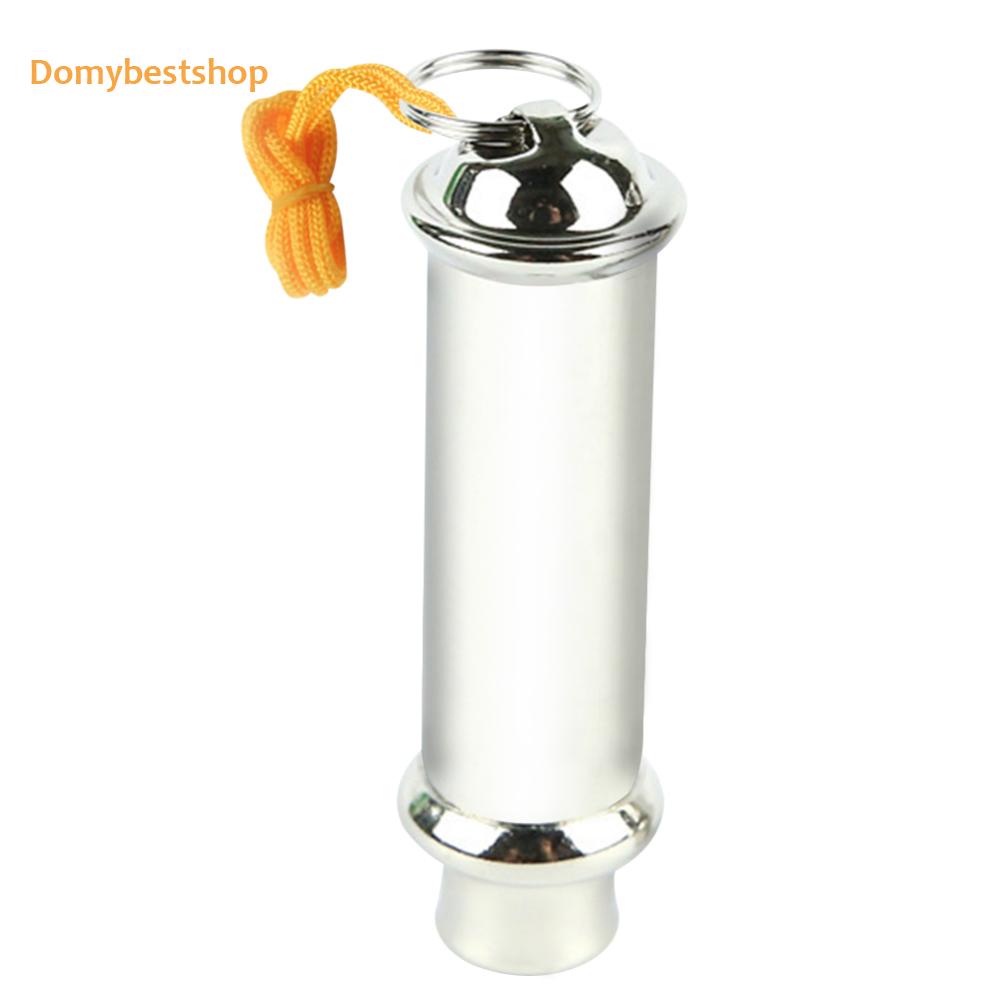 Còi Thổi Bằng Thép Không Gỉ Kèm Dây Đeo Tiện Dụng Khi Chơi Thể Thao