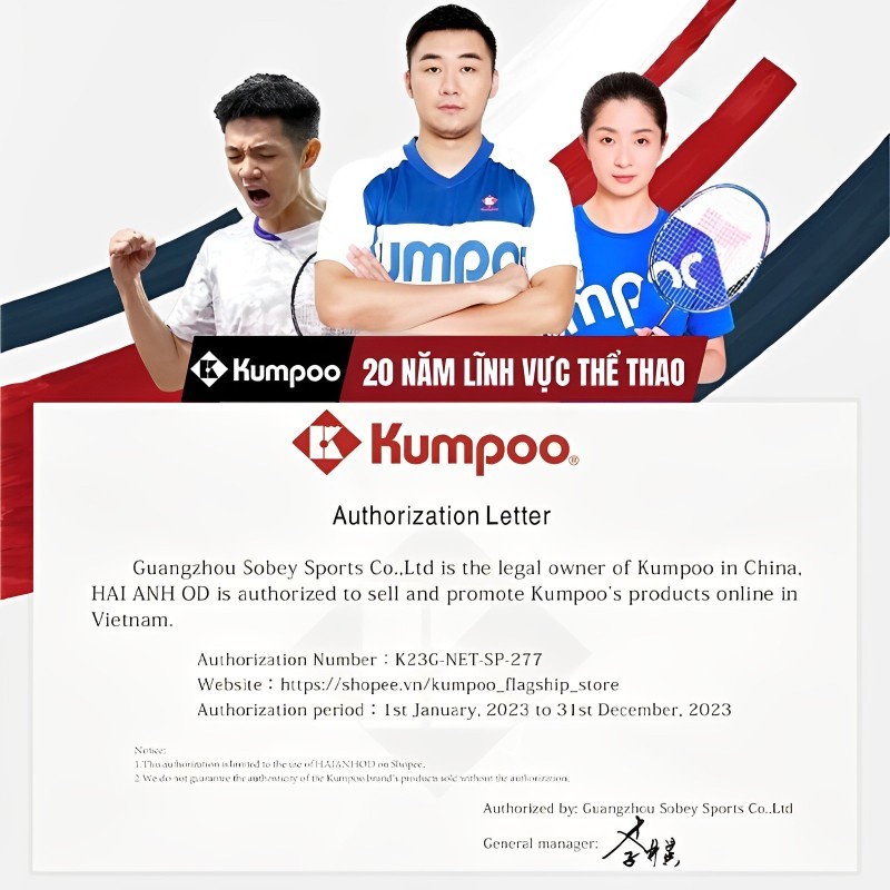 Vợt cầu lông Kumpoo K520 pro chính hãng sợi carbon 4U căng sẵn công thủ toàn diện dành cho mọi người chơi