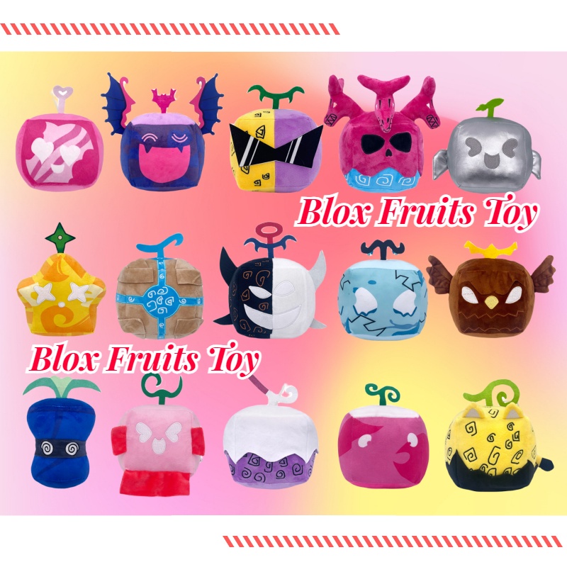 ✨Blox Fruit✨15cm Blox Fruit Đồ chơi nhồi bông Hình Nhân Vật Hoạt Hình Ngộ Nghĩnh Quà tặng sinh nhật cho trẻ em Quà tặng Giáng sinh