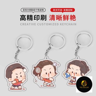 Móc khóa chibi các môn thể thao dễ thương, đáng yêu