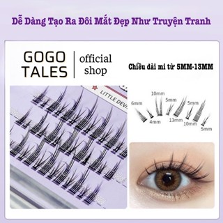  Lông Mi Giả Chùm Tự Nối SEVICH Dáng Chữ A Chữ V Mix Size GOGOTALES.VN 