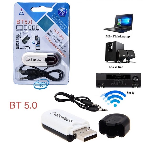 USB BLUETOOTH BT5.0 - 2 Dòng Modern HJX-001