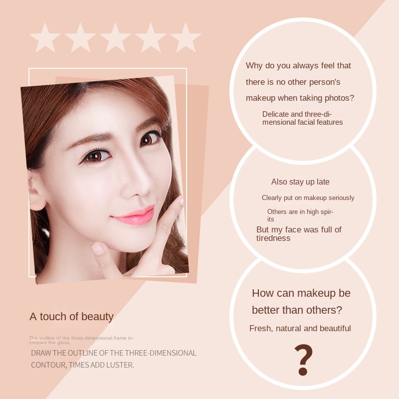 Kasys Thỏi Kem Tạo Khối Bắt Sáng Hai Đầu Đa Năng Làm Sáng Da Cho Nữ