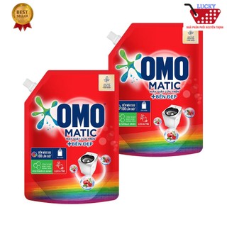 Combo 2 Túi Nước Giặt Omo Matic (2.2kgx 2 túi) Dành cho cửa trên và cửa trước