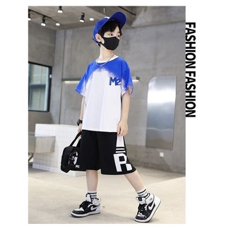 Bộ thun cotton bé trai MM LD2389