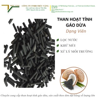 Than Hoạt Tính Viên Nén