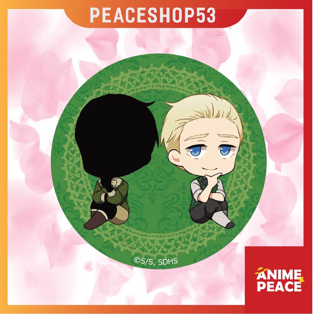 Huy hiệu Shadows House Lấp Lánh Huy Hiệu Anime Shadows House Phụ Kiện Anime Manga Ver 1 HH42