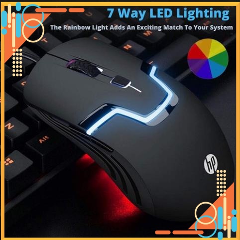 Chuột game HP M100 Đen LED USB