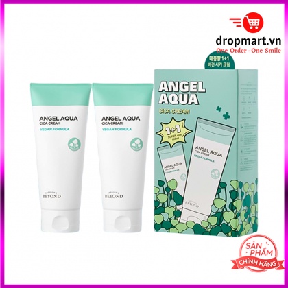 Kem Dưỡng Phục Hồi Da Beyond Angel Aqua Cica Cream 150mlx2