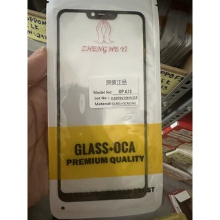 Kính oppo a3s/a5 liền keo