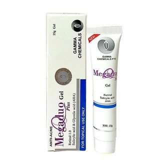Megaduo Gel giảm mụn ẩn, giảm thâm Megaduo Gel bản thường AHA và bản Plus Retinal