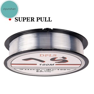 Cuộn Dây Cước Nylon Câu Cá 100M ziyunshan Lua