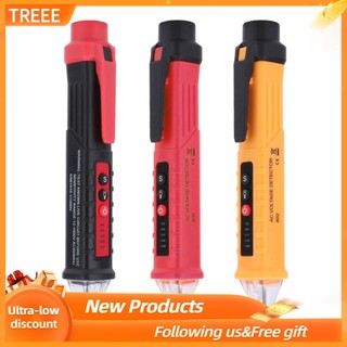 Treee Đồng Hồ Đo Điện Áp 802 Kiểm Tra Độ Chính Xác Cao Bút Chì Máy Dò Điện Bút Thử 48-1000V/12-1000V