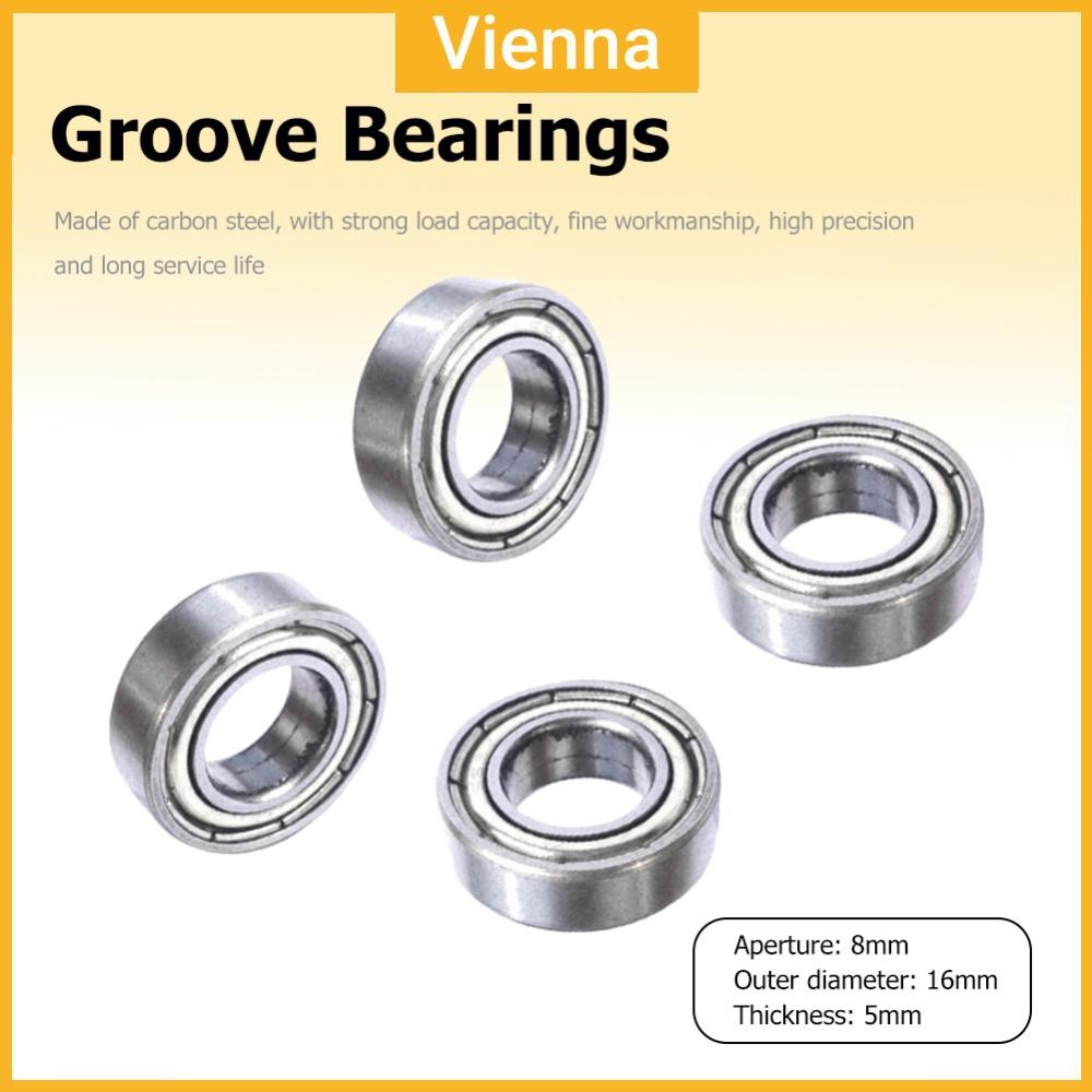 10 chiếc 688ZZ Vòng bi đôi được bảo vệ bằng thép Carbon cao Vòng bi rãnh sâu