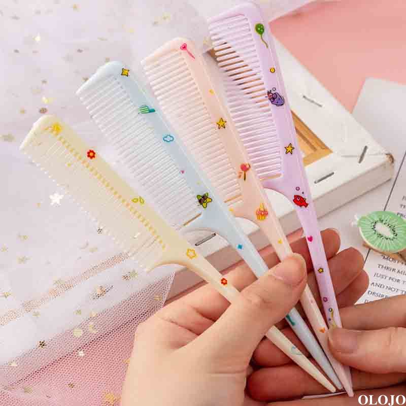 🌼🌼Bộ Lược Chải Tóc 2 Răng Nhọn Hình Động Vật Hoạt Hình Cho Bé