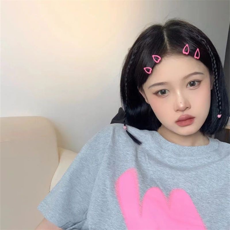 Kẹp Tóc Hình Trái Tim Dễ Thương Ngọt Ngào