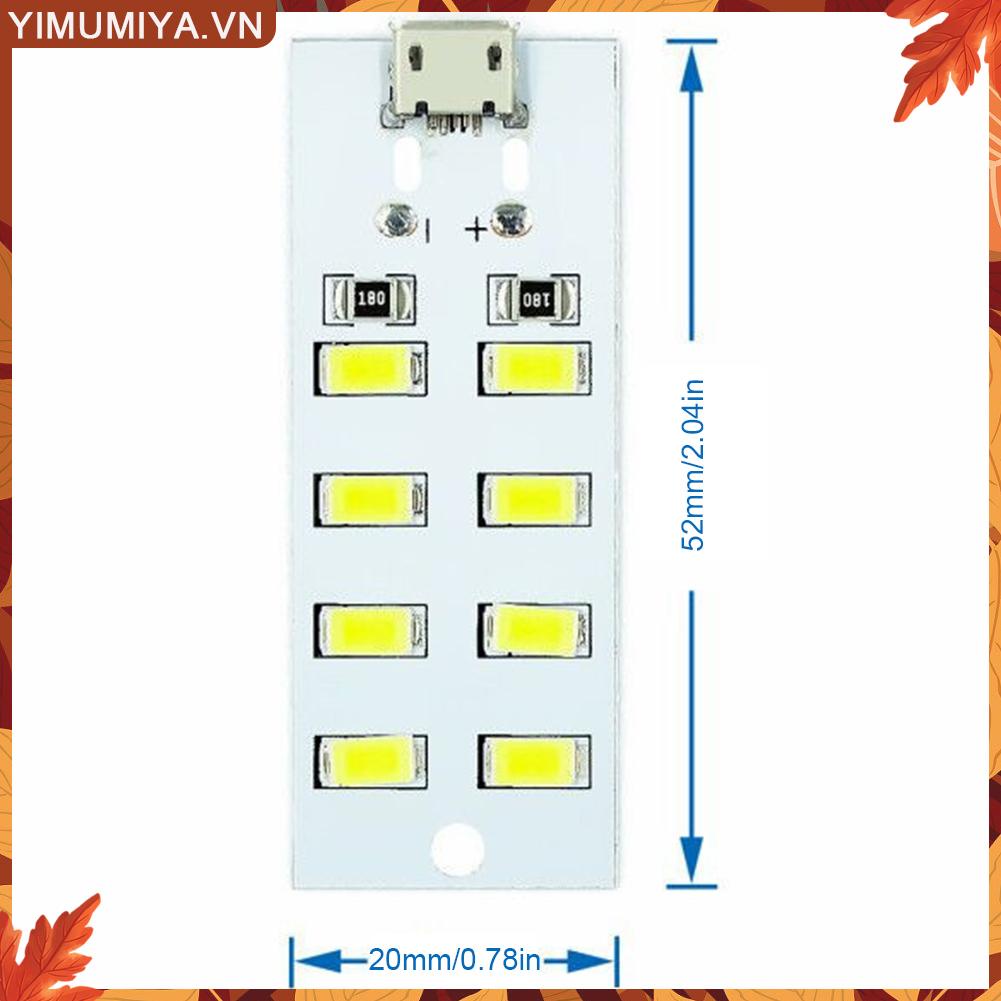 ☼Yimumiya ☼ Bảng Đèn Led usb Khẩn Cấp 8 / 12 / 16 / 20 430ma ~ 470ma diy
