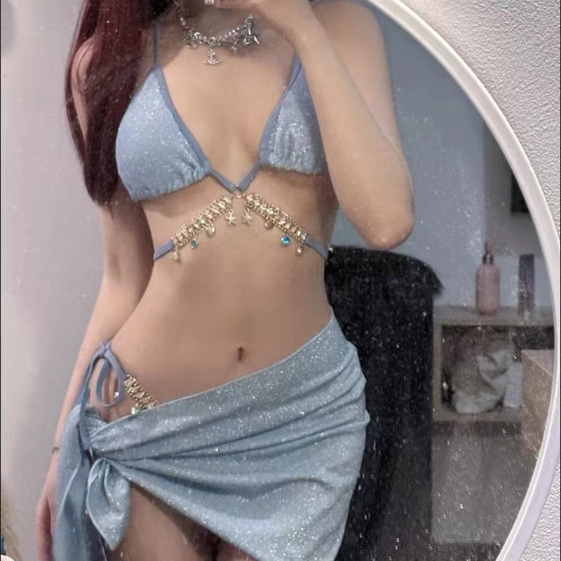 Bộ Đồ Bơi bikini Lưng Cao Quyến Rũ Cho Nữ