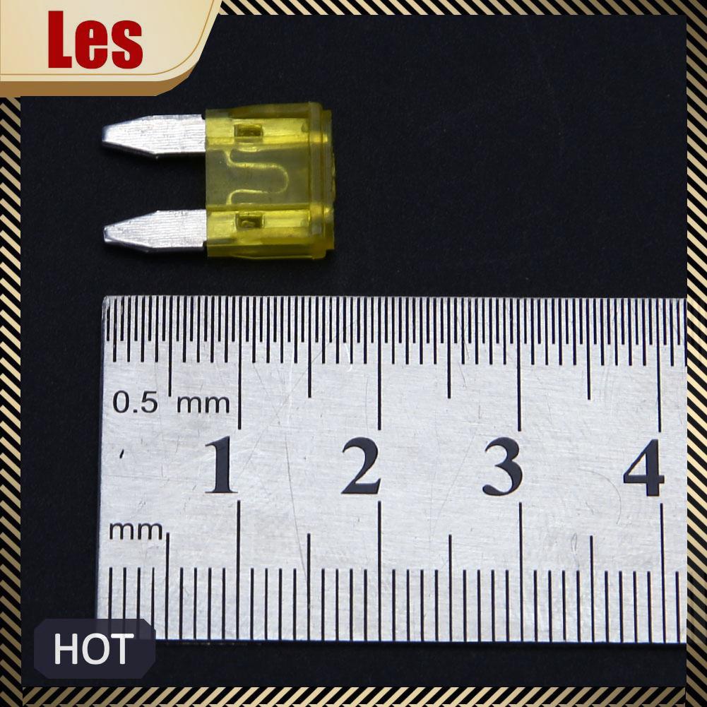 Set 60 Cầu Chì mini 5a 10a 15a 20a 25a 30a Cho Xe Hơi / Xe Tải