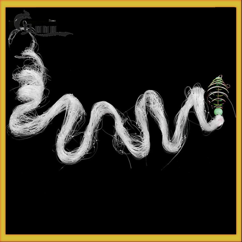 Lưới Đánh Bắt Cá Dạ Quang Có Lò Xo Và Vòng Xoay