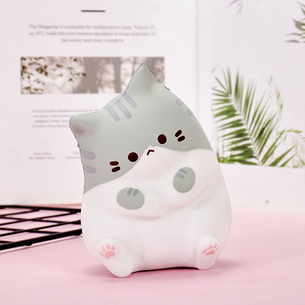 Dễ Thương Đồ Chơi Xốp Squishy Giảm Stress Hình Mèo Con Xinh Xắn Cho Bé x0p7