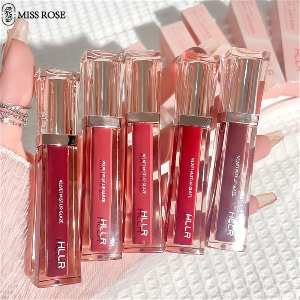 Son Bóng Helen Lady New Matte Lip Gloss Không Thấm Nước, Thấm Mồ Hôi Trang điểm Lâu Dài Dễ Dàng Trang điểm Khuôn Mặt đầy Màu Sắc
